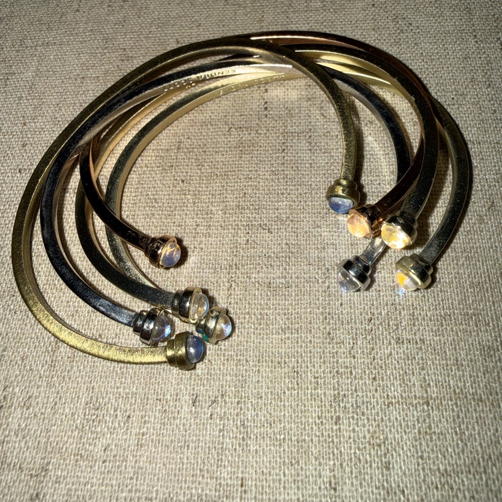 RETIRED Kendra Scott Cuff Bracelets, set of 5